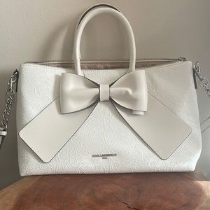Karl Lagerfeld Bow Satchel